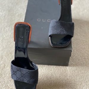 Gucci Monogram Slides